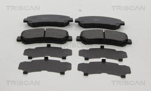 Triscan 8110 10577 - Kit de plaquettes de frein, frein à disque cwaw.fr