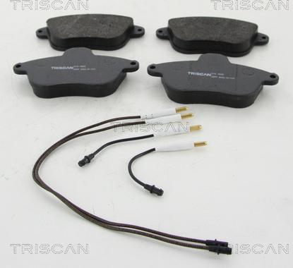 Triscan 8110 10605 - Kit de plaquettes de frein, frein à disque cwaw.fr