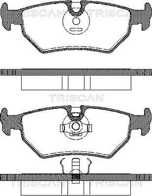 BENDIX 510275 - Kit de plaquettes de frein, frein à disque cwaw.fr