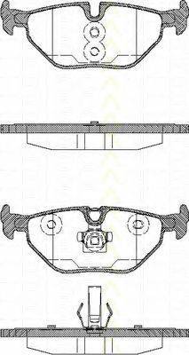 Triscan 8110 11009 - Kit de plaquettes de frein, frein à disque cwaw.fr