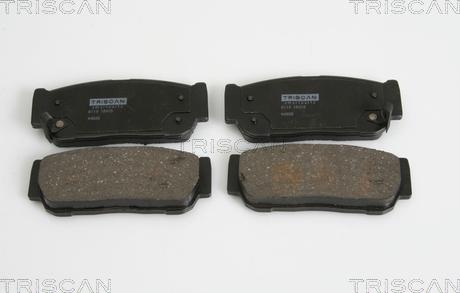 Triscan 8110 18015 - Kit de plaquettes de frein, frein à disque cwaw.fr