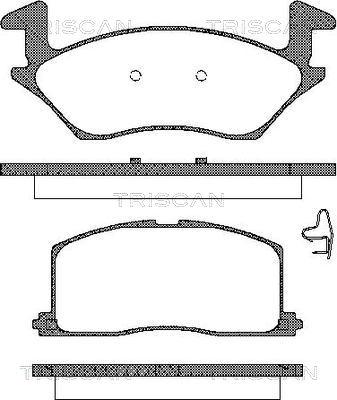 ATE 605969 - Kit de plaquettes de frein, frein à disque cwaw.fr