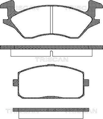 BENDIX 572389 - Kit de plaquettes de frein, frein à disque cwaw.fr