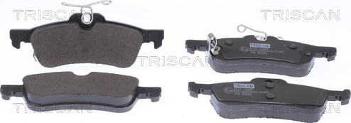 Triscan 8110 13080 - Kit de plaquettes de frein, frein à disque cwaw.fr