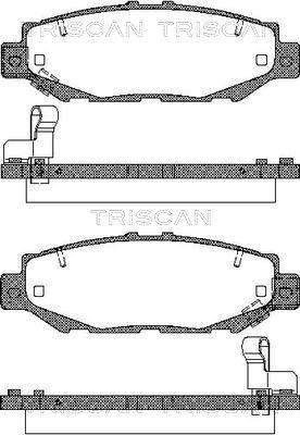 Valeo 671022 - Kit de plaquettes de frein, frein à disque cwaw.fr