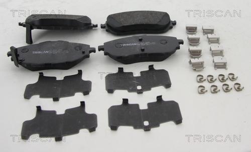 Triscan 8110 13154 - Kit de plaquettes de frein, frein à disque cwaw.fr