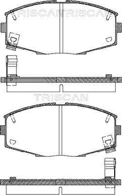 WXQP 41813 - Kit de plaquettes de frein, frein à disque cwaw.fr