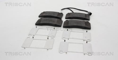 Triscan 8110 12019 - Kit de plaquettes de frein, frein à disque cwaw.fr