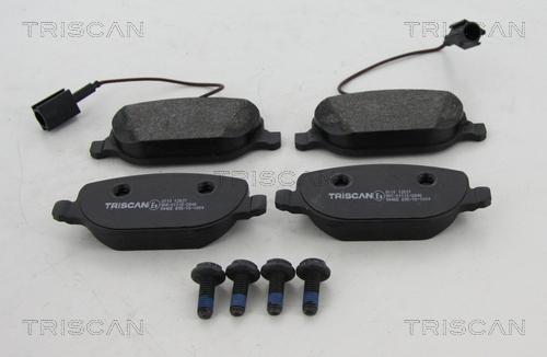 Triscan 8110 12021 - Kit de plaquettes de frein, frein à disque cwaw.fr