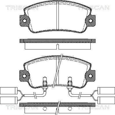 Textar 20421 150 04 - Kit de plaquettes de frein, frein à disque cwaw.fr