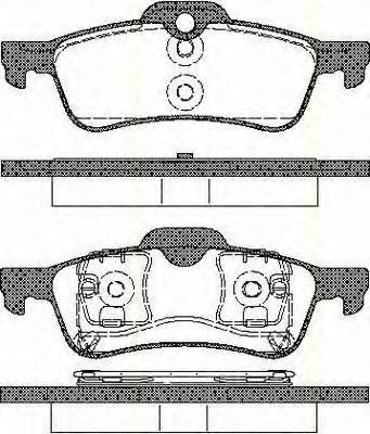 Triscan 8110 17018 - Kit de plaquettes de frein, frein à disque cwaw.fr