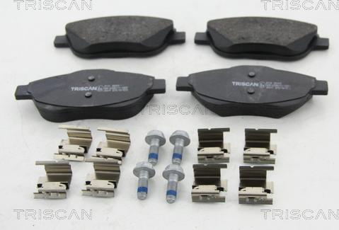 Triscan 8110 38009 - Kit de plaquettes de frein, frein à disque cwaw.fr