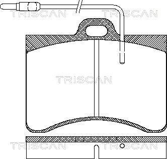 Spidan 0.080079 - Kit de plaquettes de frein, frein à disque cwaw.fr