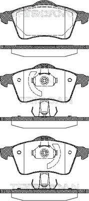 Triscan 8110 29013 - Kit de plaquettes de frein, frein à disque cwaw.fr