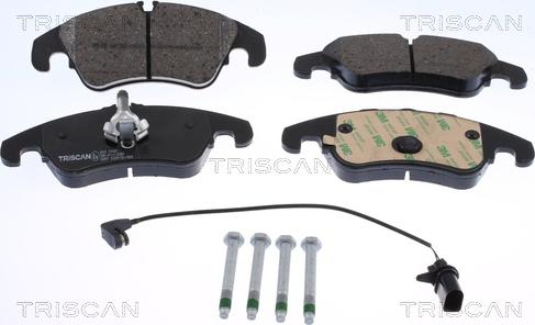 Triscan 8110 29080 - Kit de plaquettes de frein, frein à disque cwaw.fr