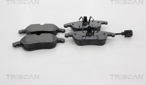 Triscan 8110 29076 - Kit de plaquettes de frein, frein à disque cwaw.fr