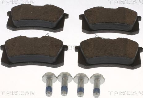 Triscan 8110 29196 - Kit de plaquettes de frein, frein à disque cwaw.fr