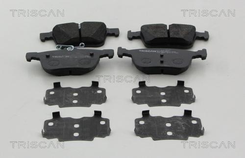 Triscan 8110 29171 - Kit de plaquettes de frein, frein à disque cwaw.fr