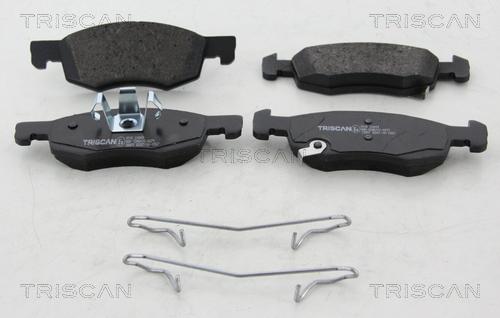 Triscan 8110 24049 - Kit de plaquettes de frein, frein à disque cwaw.fr