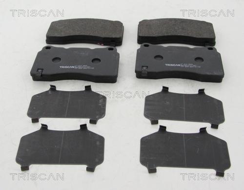 Triscan 8110 24048 - Kit de plaquettes de frein, frein à disque cwaw.fr