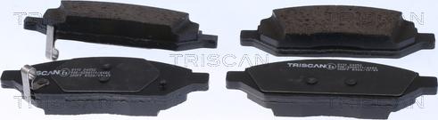 Triscan 8110 24052 - Kit de plaquettes de frein, frein à disque cwaw.fr