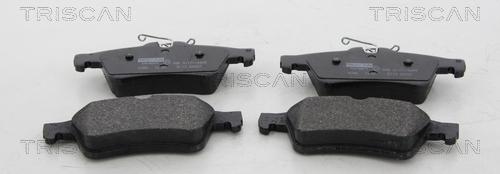 Triscan 8110 24027 - Kit de plaquettes de frein, frein à disque cwaw.fr