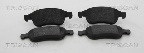 Triscan 8110 25035 - Kit de plaquettes de frein, frein à disque cwaw.fr