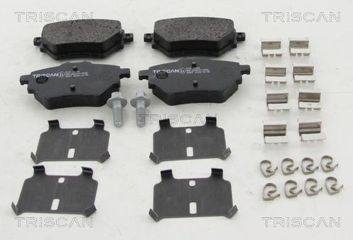 Triscan 8110 28055 - Kit de plaquettes de frein, frein à disque cwaw.fr