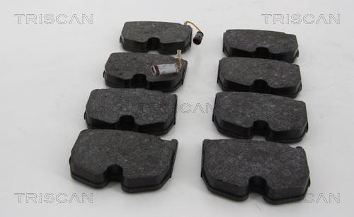 Triscan 8110 23044 - Kit de plaquettes de frein, frein à disque cwaw.fr