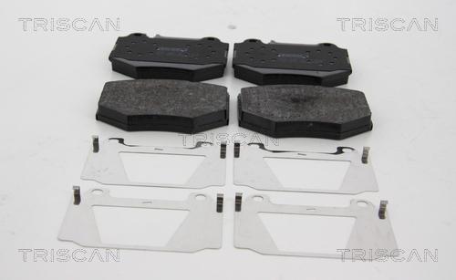 Triscan 8110 23041 - Kit de plaquettes de frein, frein à disque cwaw.fr