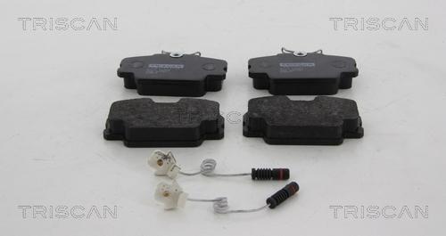 Triscan 8110 23056 - Kit de plaquettes de frein, frein à disque cwaw.fr