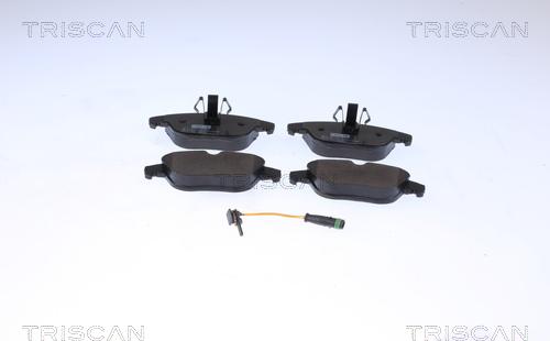 Triscan 8110 23061 - Kit de plaquettes de frein, frein à disque cwaw.fr