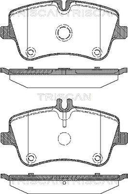 ATE 13.0463-2854.2 - Kit de plaquettes de frein, frein à disque cwaw.fr