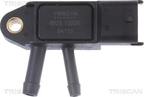 Triscan 8823 10008 - Capteur, pression des gaz échappement cwaw.fr