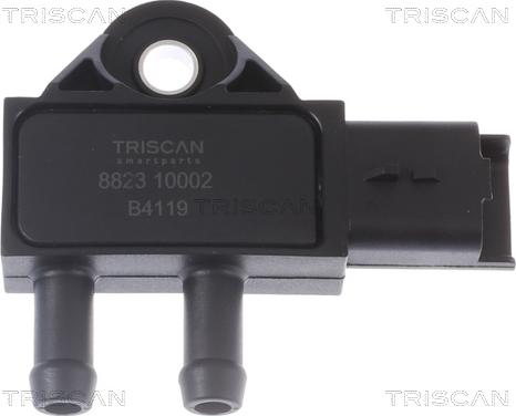 Triscan 8823 10002 - Capteur, pression des gaz échappement cwaw.fr