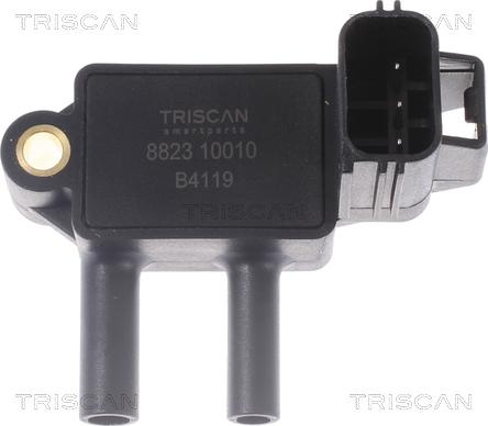 Triscan 8823 10010 - Capteur, pression des gaz échappement cwaw.fr