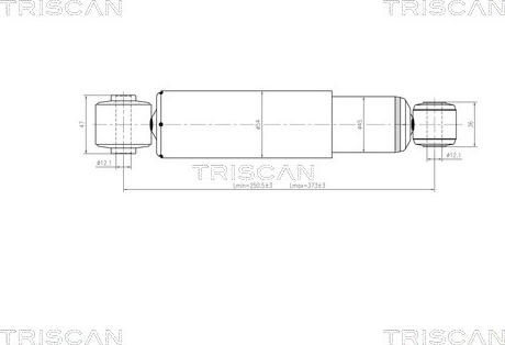 Triscan 8705 43203 - Amortisseur cwaw.fr