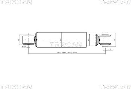 Triscan 8705 15203 - Amortisseur cwaw.fr