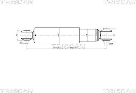 Triscan 8705 15202 - Amortisseur cwaw.fr