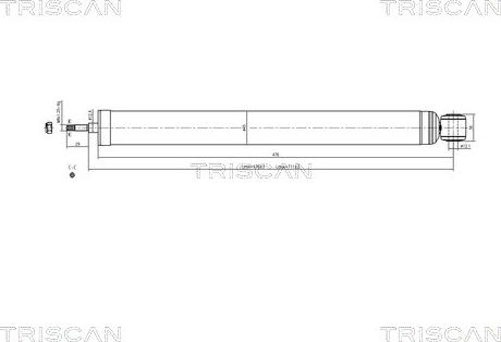 Triscan 8705 16202 - Amortisseur cwaw.fr