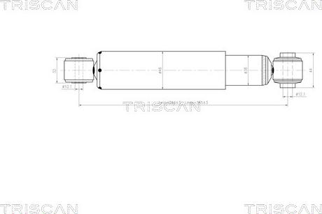 Triscan 8705 10202 - Amortisseur cwaw.fr