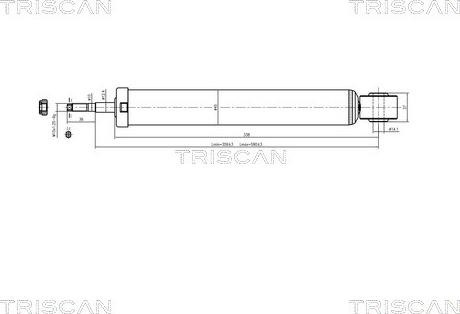 Triscan 8705 29201 - Amortisseur cwaw.fr