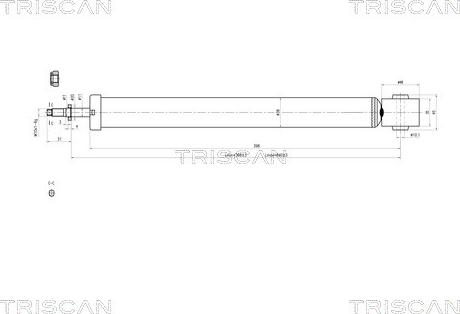 Triscan 8705 29203 - Amortisseur cwaw.fr