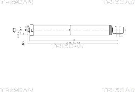 Triscan 8705 29207 - Amortisseur cwaw.fr