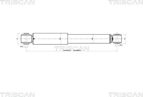 Triscan 8705 24202 - Amortisseur cwaw.fr