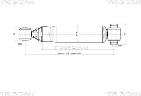 Triscan 8705 28201 - Amortisseur cwaw.fr