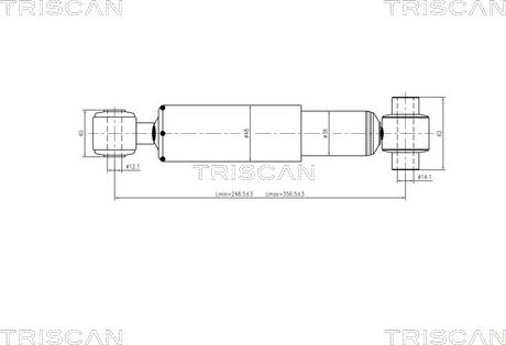 Triscan 8705 28203 - Amortisseur cwaw.fr