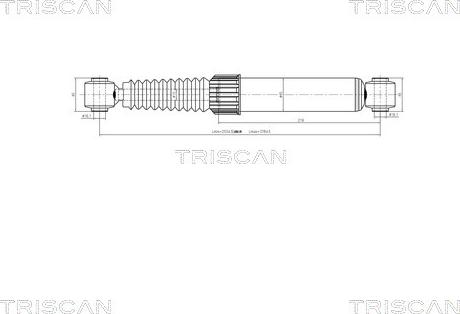 Triscan 8705 28202 - Amortisseur cwaw.fr