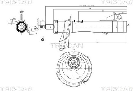 Triscan 8705 27102 - Amortisseur cwaw.fr