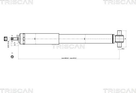 Triscan 8705 27201 - Amortisseur cwaw.fr